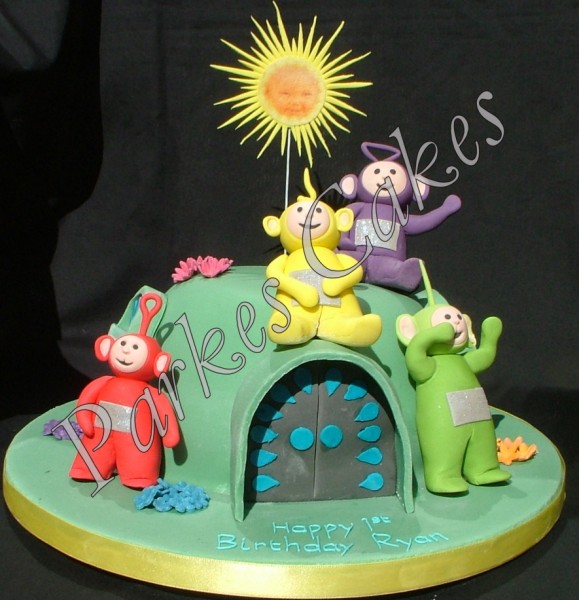 teletubbies birthday cake